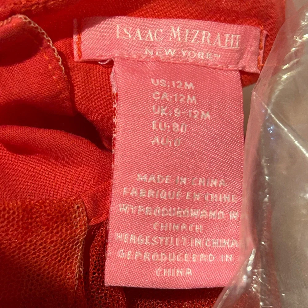 Isaac Mizrahi Red and Gold Heart Kids Dress